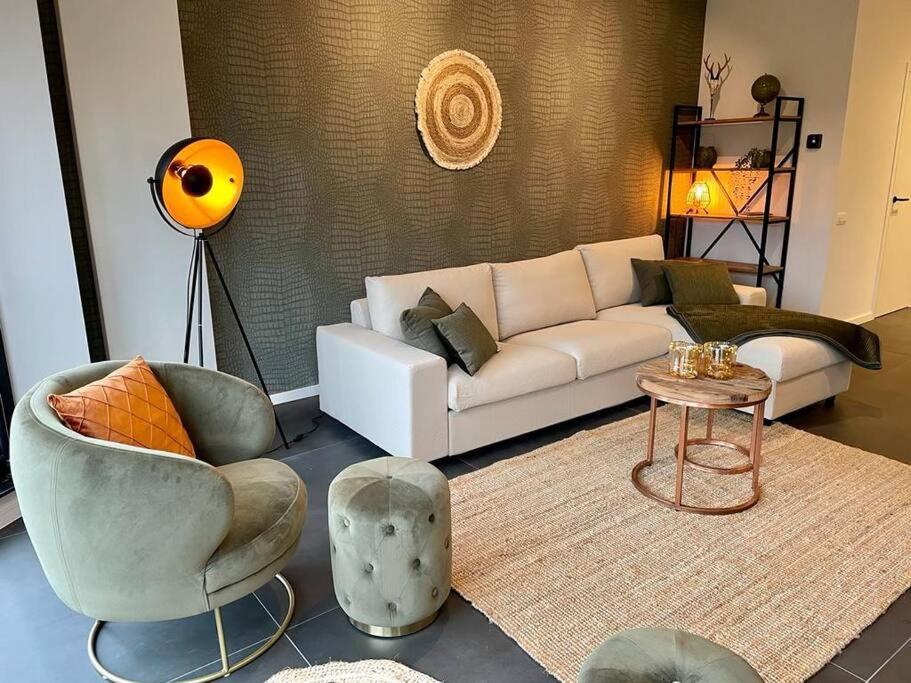 Ostend Chic, Luxe Loftstijl In Oostende Esterno foto
